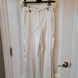 Anthony Vaccarello (YSL) Satin Pants NWT